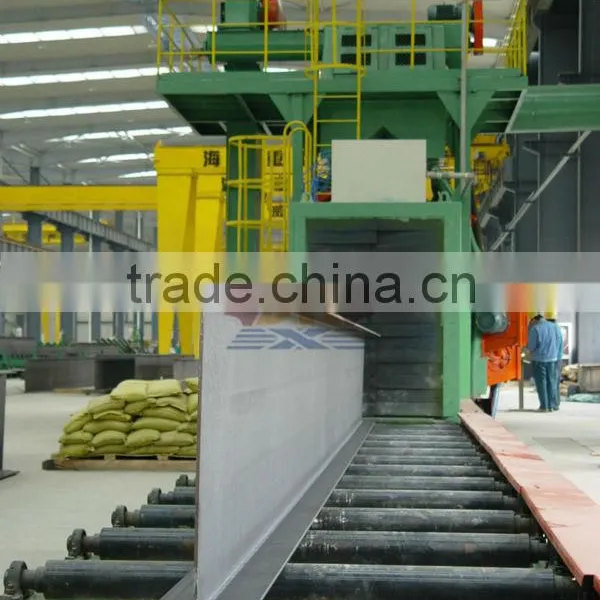 High Quality GB Standard Steel 304 Stainless Steel h Beam , Steel h Beams Shot Blasting Machine photo-6