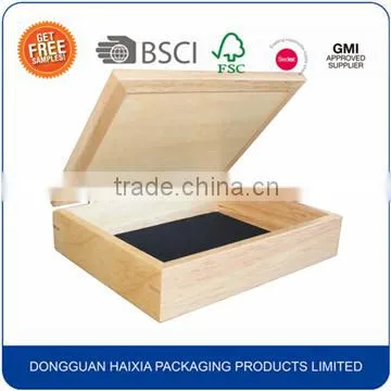 Golden Supplier Unfinished Wood Gift Packaging Box Wholesale photo-4