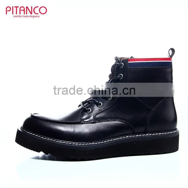High Quality Calf Hide Leather Fashion Martin Boots for Men photo-2