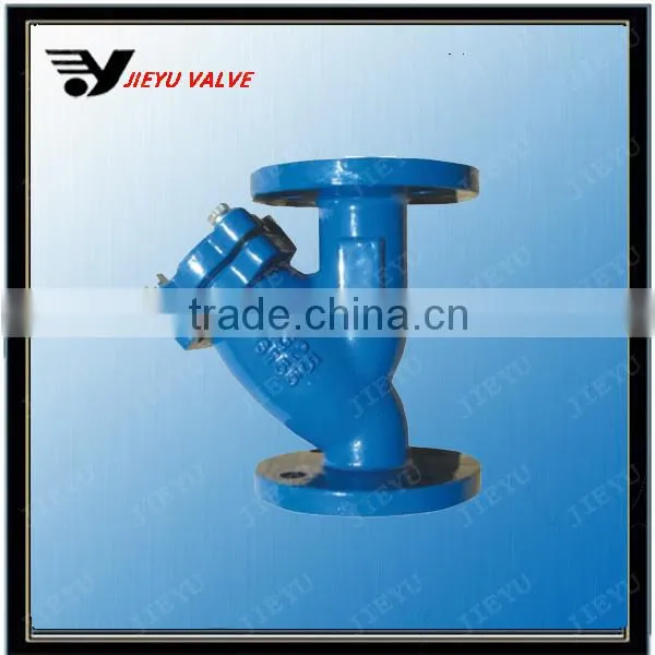DIN Cast Iron Flanged Y Strainer