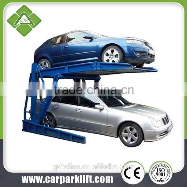 2 Post 2cars Parking Lift System photo-5