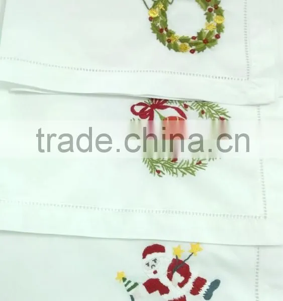 Christmas Embroidery Napkin photo-2