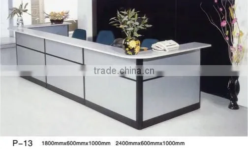 Hotsale classic design MDF wood Reception desk P-13