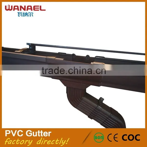 Saving Enegy Building Material White Gutter System, Factory Direct Sell Gutter Drain photo-6
