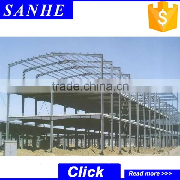 Modern High Strength Steel Structure Two Story Building photo-3