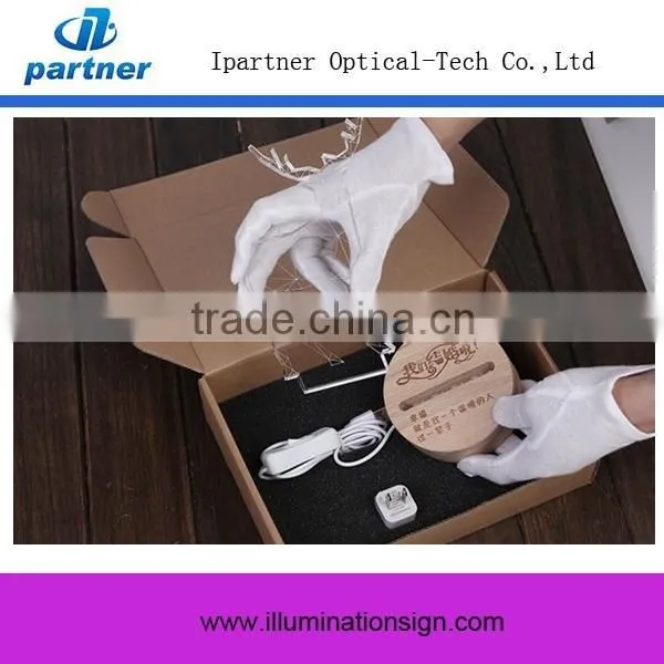 2015 New Product Custom 3D Table Night Light, Led Night Lamp photo-3