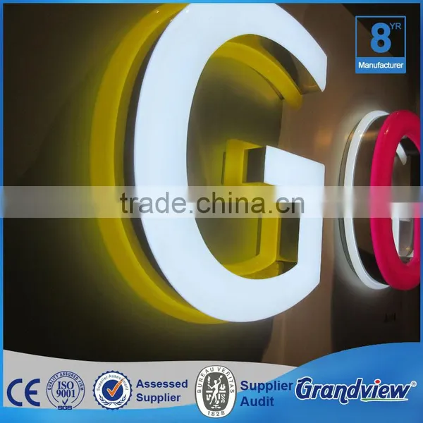 3D LED Acrylic Backlit Letter Sign photo-2