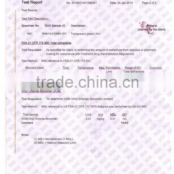 PVC Stretch Film for Food Wrapping photo-2