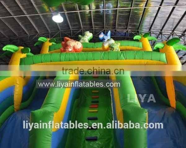 EN14960 New Inflatable Slide With Jungle,inflatable Dragon Slide photo-4