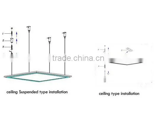 Top Quality Warm White 40w 600*600mm 2x2 Led Square Lights for Bedroom Lighting photo-2