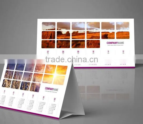 the Most Beautiful Landscope Desk Wall Calender With High Quality photo-4