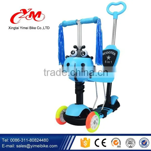 CE Approved 3 Wheel Pedal Kids Self Balancing Scooter / Cheap Kick Scooters for Kid Heavy Duty / Foot Balance Children Scooter photo-4