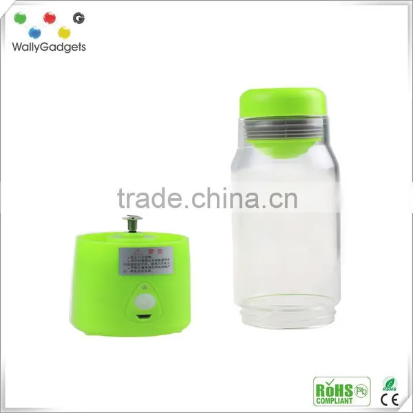 Fashionable 304 Stainless Steel Knife Portable Juice Cup With USB photo-4