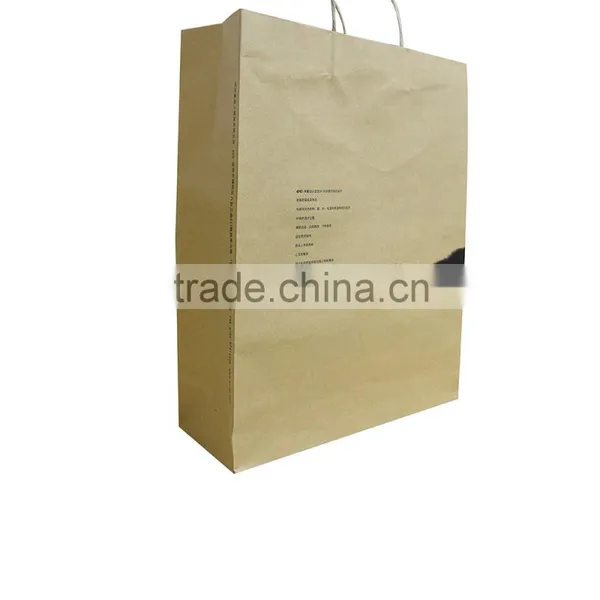 Custom Kraft Paper Shopping Bag With Logo photo-4