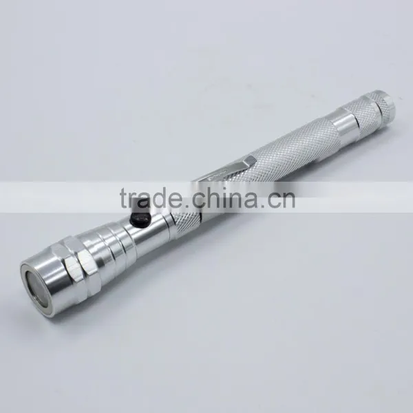 Car 3led Telescopic Flashlight With Magnet photo-3
