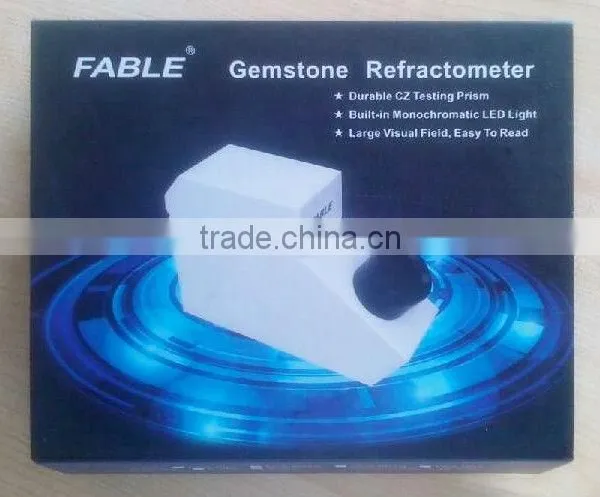 Built in LED Light Gem Refractometer With RI Liquid photo-4