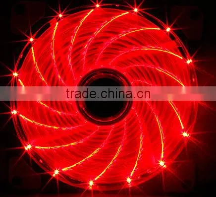 Alseye CA1101w Manufacture SC-120 15 Led 4 Color Porpular Gaming Case Cooling pc Fan photo-3