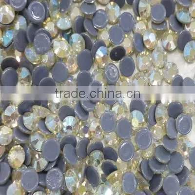 Factory Top Quality Ss20 Jonquil AB Color Hot Fix Rhinestone Super Shine Hot Fix Stone Whosale Big Promotion Rhinestone Hot fi