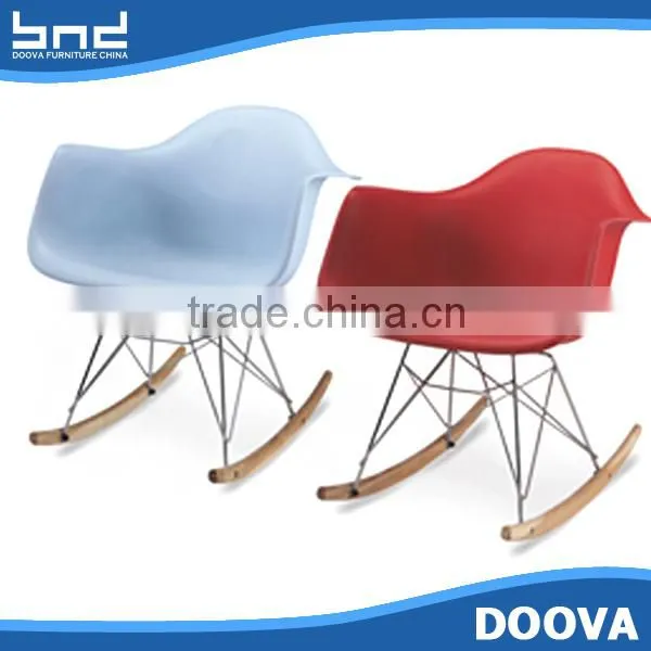 Leisure Cheap Plastic Rocking Chair photo-3