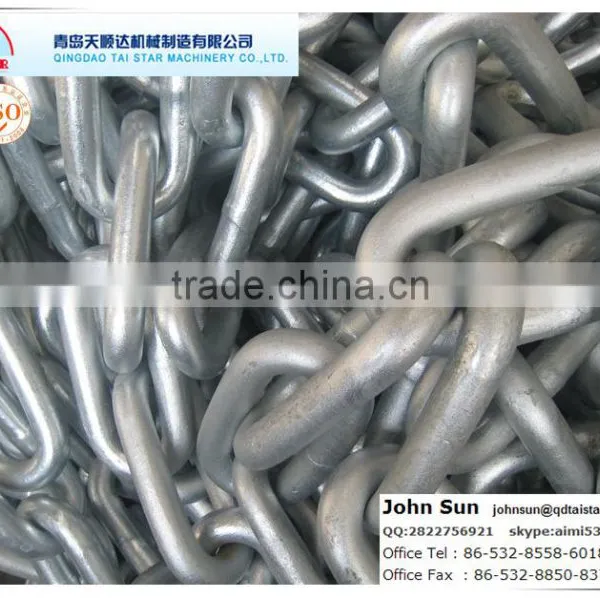 U3 Galvanized Open Link Anchor Chain for Ship With CCS