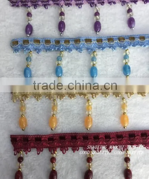 Wholesale Curtain Lace Fringes for Home Textile Accessory
