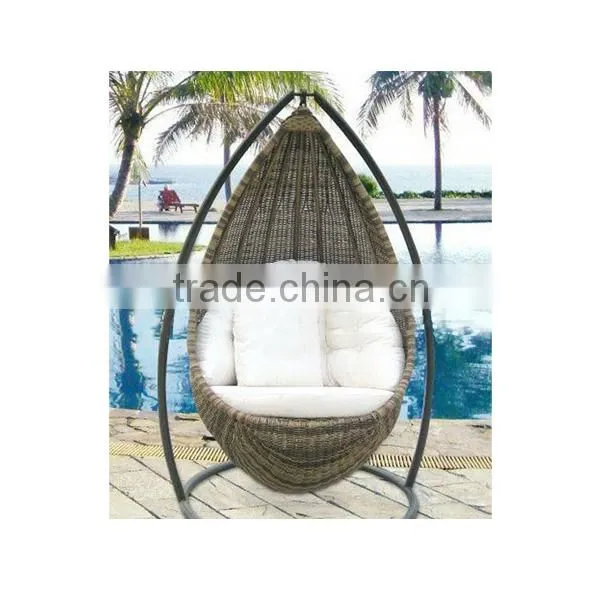 Sgs Tested pe Rattan Garden Swing photo-2