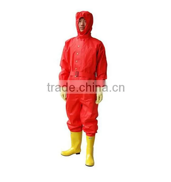 Chemical protective suits