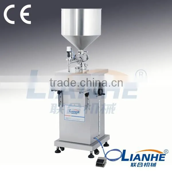 Semi Automatic Paste Filling Machine/heating and Filling Machine/cosmetic Jar Filler