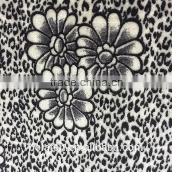 Flower With Leopard Print ks Velvet photo-3