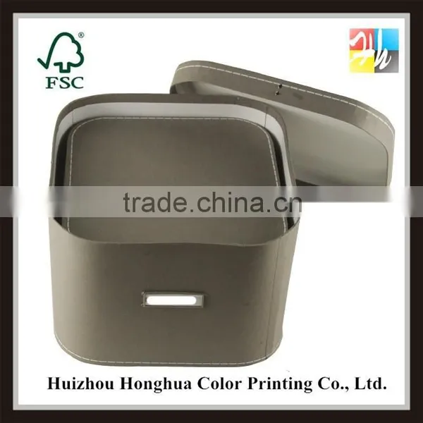 Excellent Custom Designs Square Paperboard 1500gsm Storage Box photo-3