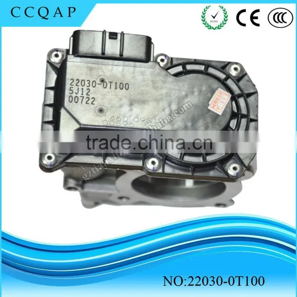 China Manufacturer High Performance Wholesale Price New Auto Throttle Body Assy 22030-0T100 for Toyota Corolla Rav4