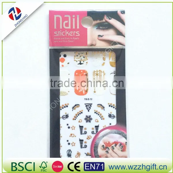 New Arrived Wholesale Elegant Fancy Customized Craft Ecofriendly Quality Decoration Nail Art Wraps photo-2