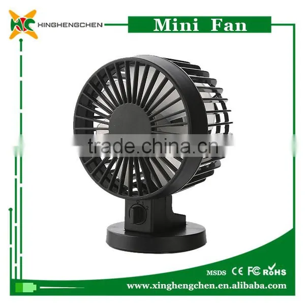 Colorful Plastic Hand Fan Table Air Cooling Fan