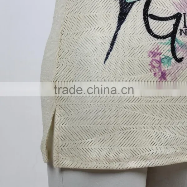 F5S15427 2016 New Style Wholesale Woman Print Tank Tops Made In China photo-5