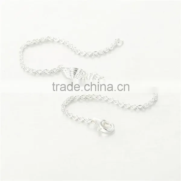 19CM China Manufacturer Ally Express Wholesale Silver Bracelet Jewelry photo-6