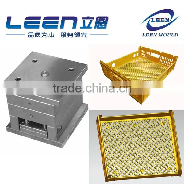 Factory Direct Sales Quality Assurance Injection Plastic Crate Mould photo-6
