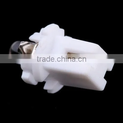 T5 B8.5D Car LED Indicator Light Gauge Speedo Dashboard Side Interior Lamp Bulb White photo-2