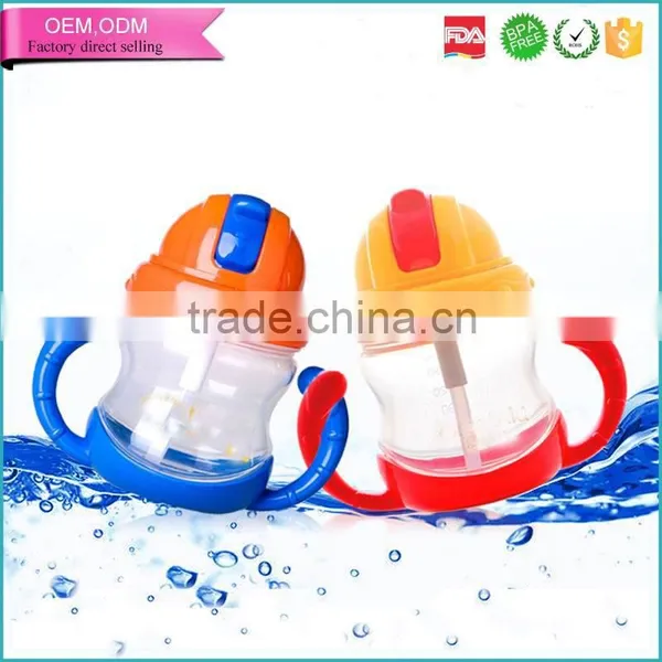 240ml PP Medical Grade Non-toxic Baby Drinking Cup With the Handles