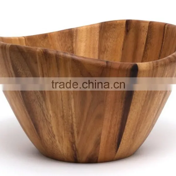 Acacia Wood Bowl /wooden Bowl Bulk Manufacturer Natural Finishing photo-5