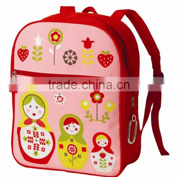 Lightweight Baby Cotton Backpack School Shoulder Bag Baby Bag photo-3