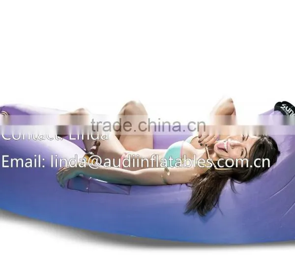 Lightweight Fast Filling Inflatable Sleeping Bag Lamzac Hangout photo-3