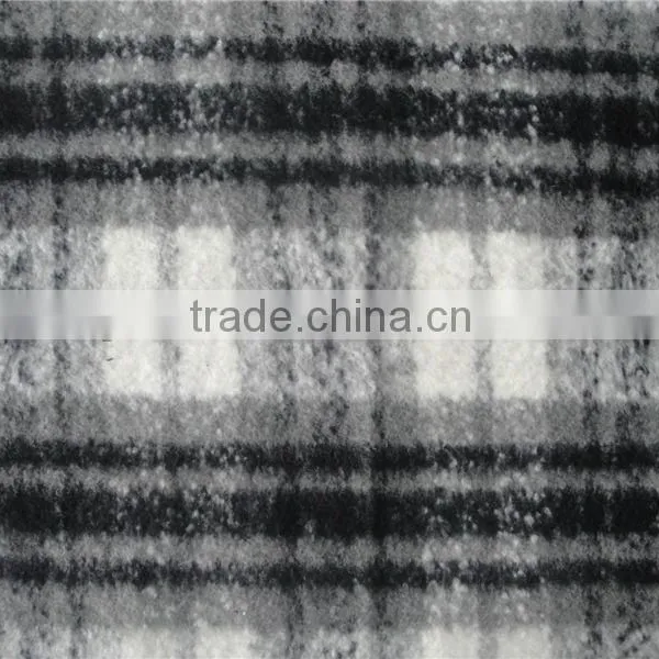 Large Wool/woven/fashionable Fabric for Lady Coat Fall & Winter/plaid Wool Fiber photo-2