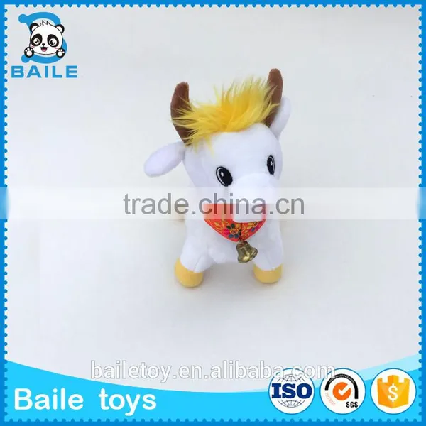 2016 Promotional Custom Stuffed Plush Small Beautiful Plush Goat Toys photo-3