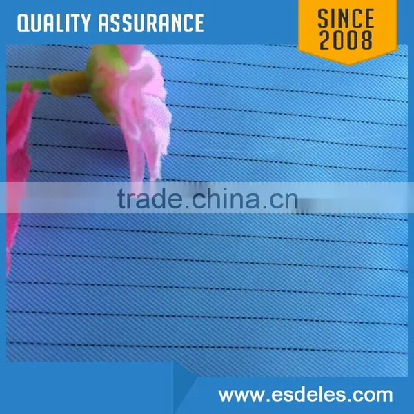 Customize Color Available Class 1000 Polyester Anti-static Fabric photo-4