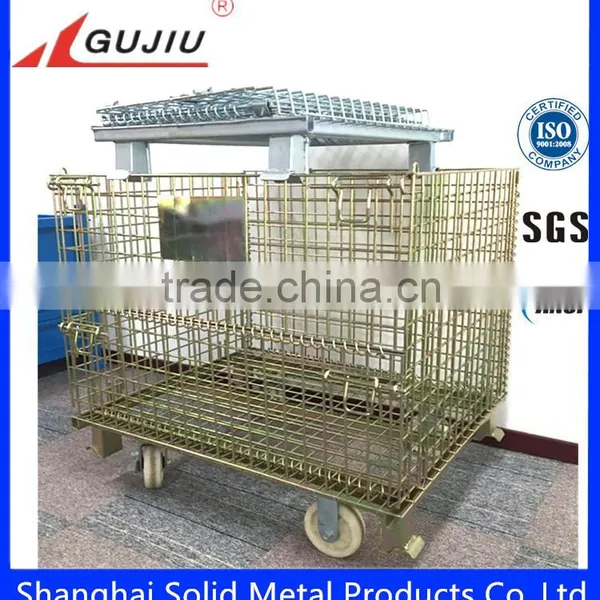 Collapsible Metal Transport Cage