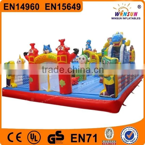 Best Selling Pvc Inflatable Sport Product Used Inflatable Bouncer Park photo-3