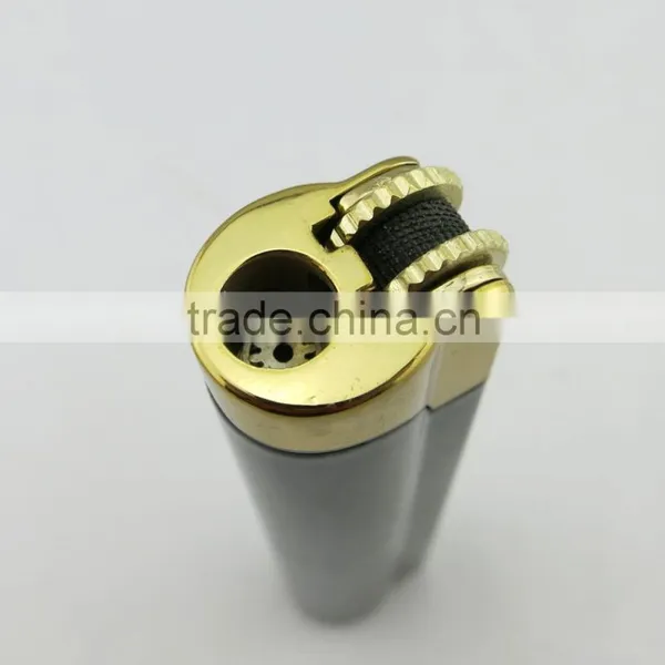 Good Quality Black Color Flame Lighter, Metal Cigarette Lighter photo-2
