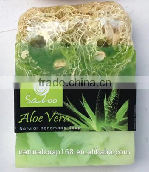 Natural Handmade Loofah Soap photo-2