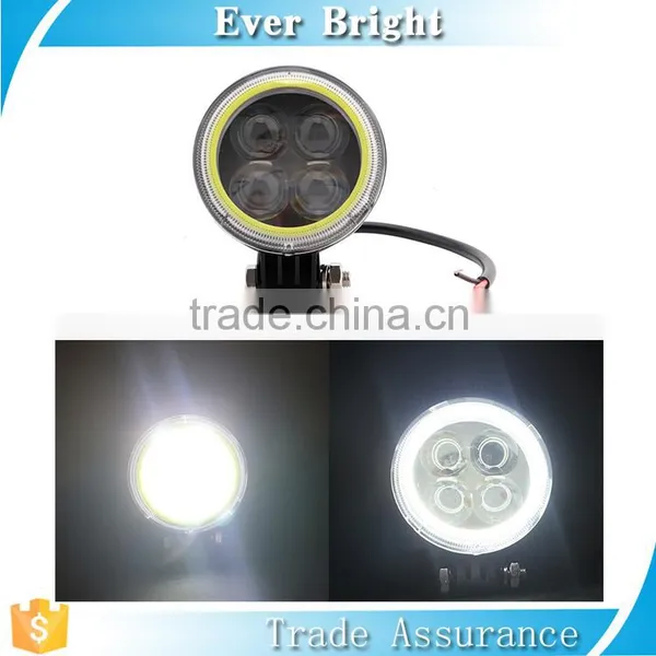9-16V dc Work Led Light With Angle Eye Waterproof 12W 4D Led Working Light photo-2
