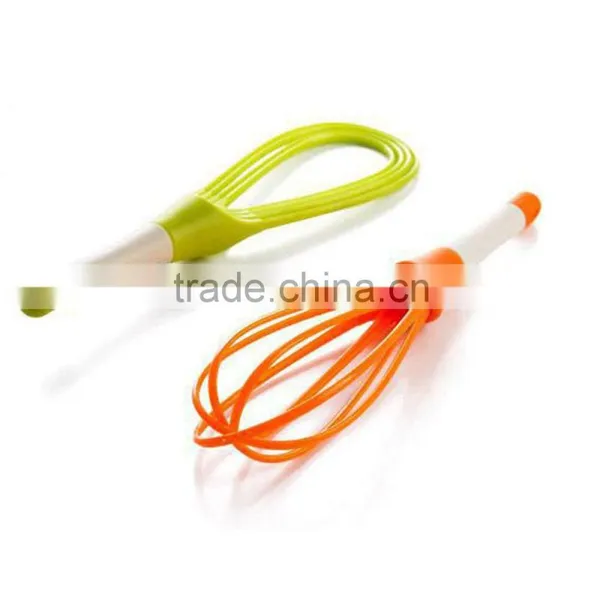 2 in 1 Plastic Food Grade Egg Tools Hand Held Manual Egg Beater photo-3